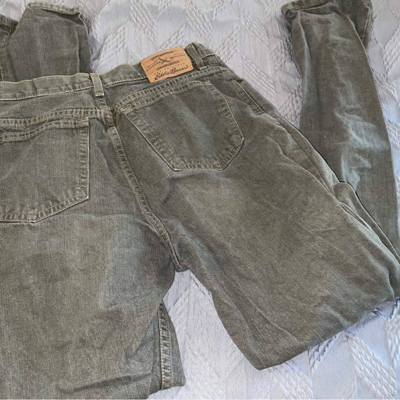 Eddie Bauer Green  Denim Jeans BIN D - Picture 4 of 5